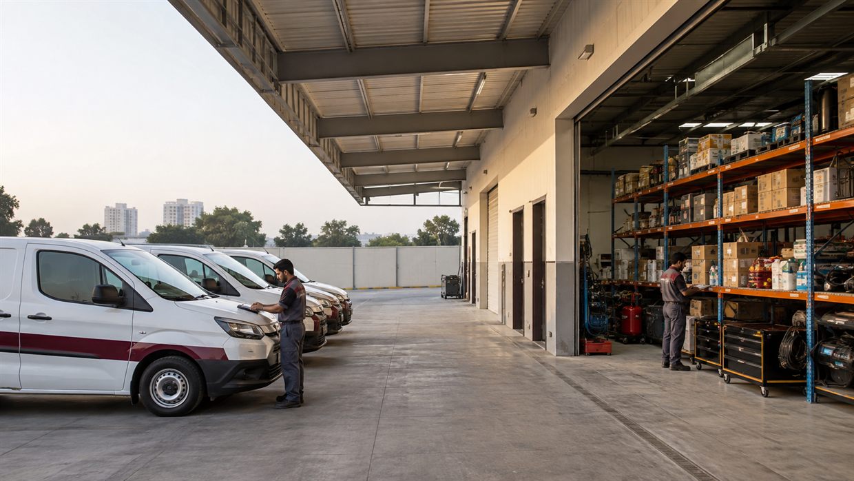 Sanitart fleet and stores