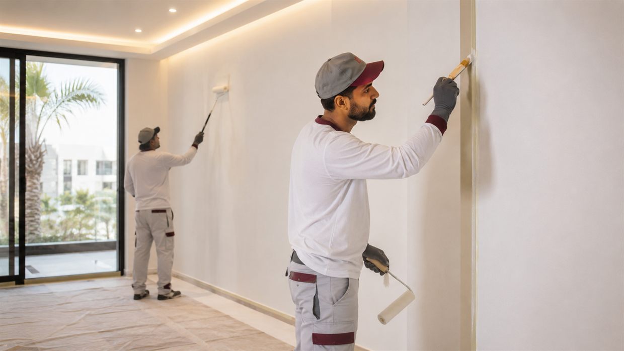 Painting and finishing works